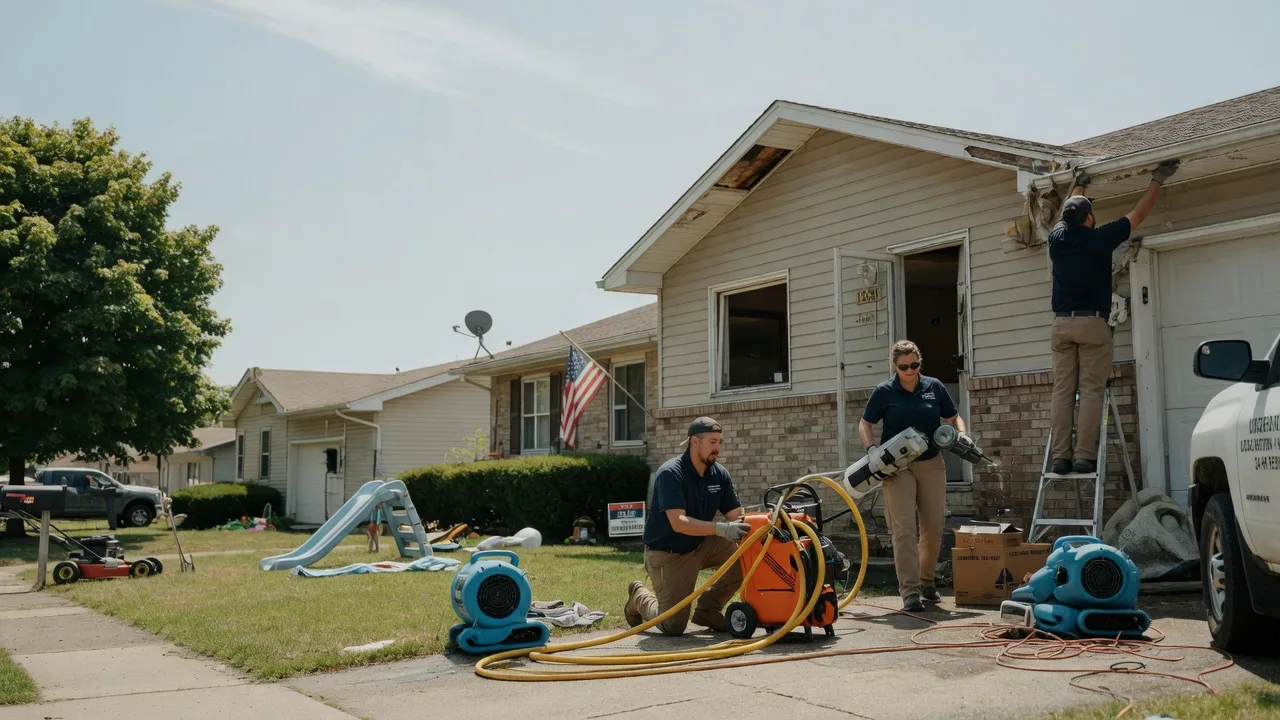 Water Damage Restoration in Pembroke Township, IL near me